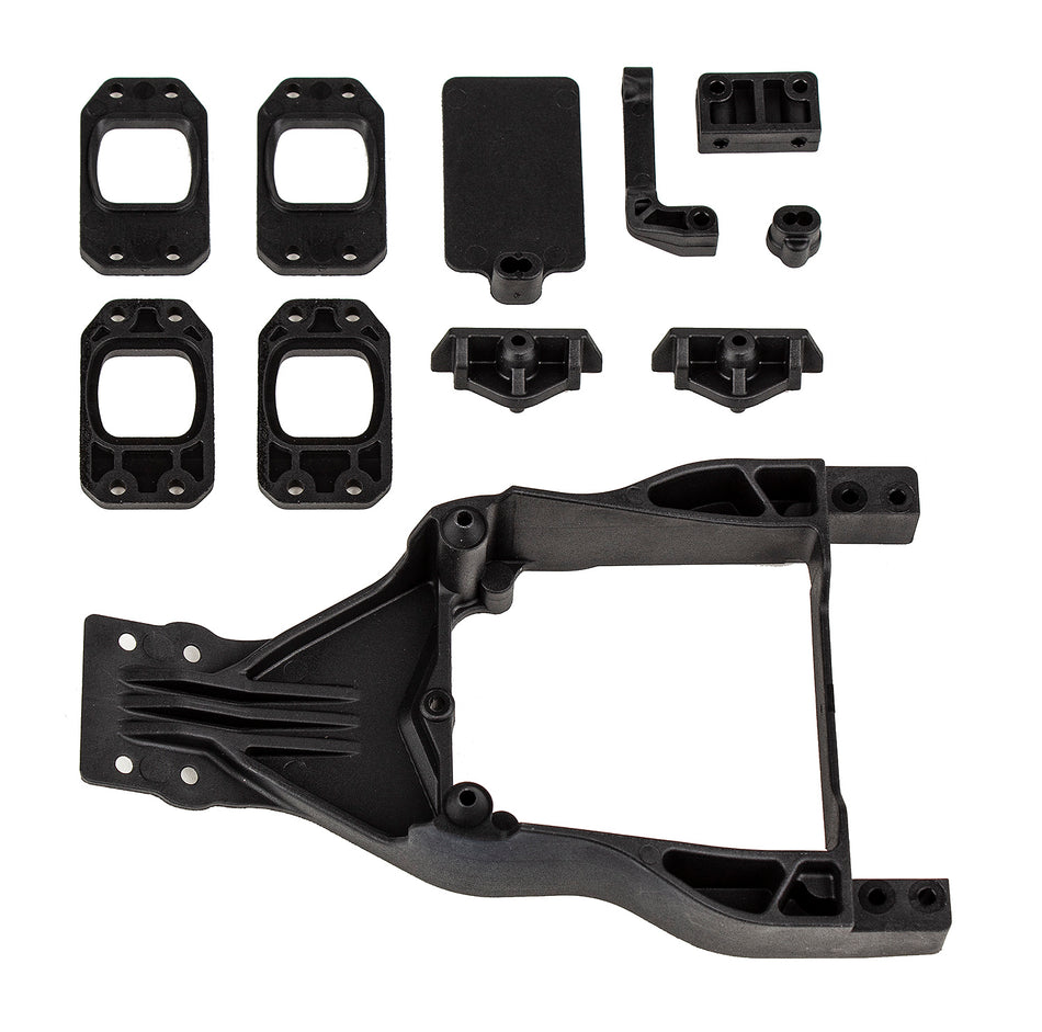 Team Associated DR10M Front Chassis Plate and Gearbox Mount Set ASC72036 72036 image 0