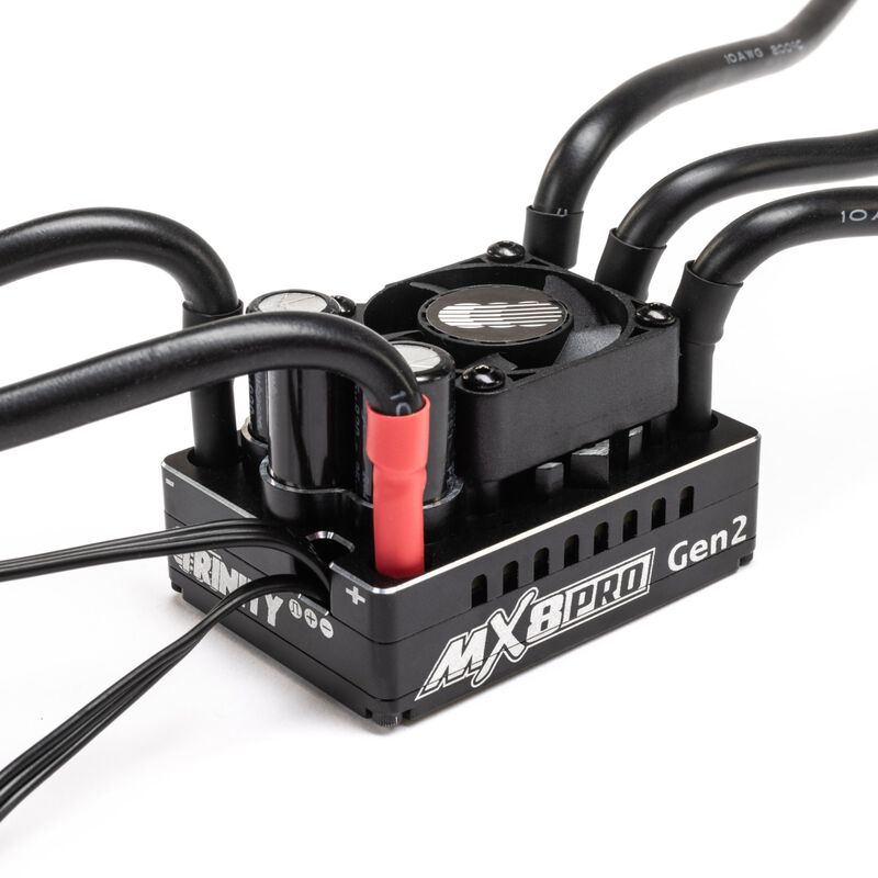 Trinity MX8 Gen2 1/8 Scale 220a ESC w/Built In Bluetooth TEP0014 image 0