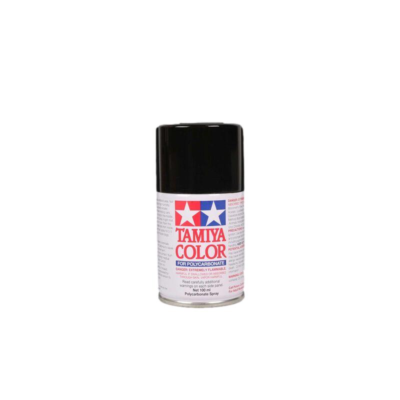 Tamiya Polycarbonate Lexan Paint PS-5 Black 100ml Spray Can TAM86005 86005 image 0