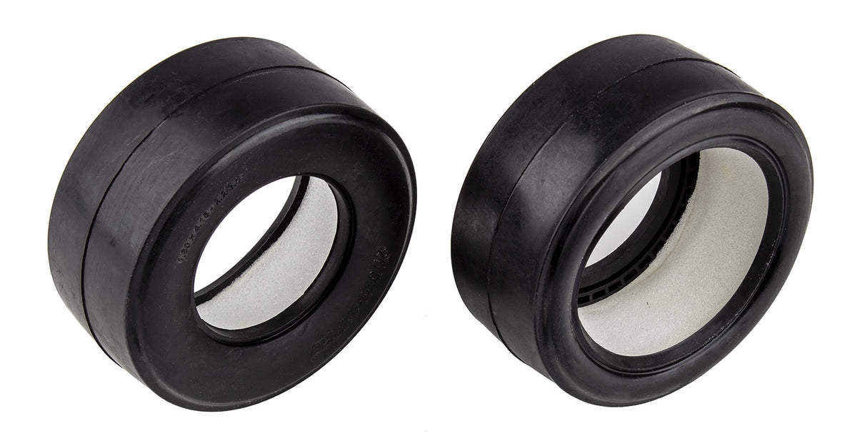 Team Associated DR10 Rear Drag Slick Tires w/Foam Inserts ASC71074 71074 image 0