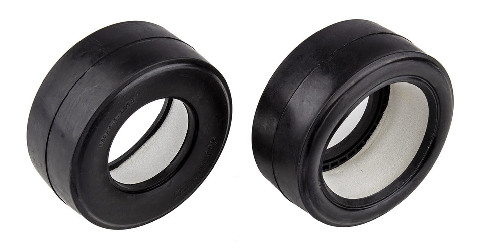 Team Associated DR10 Rear Drag Slick Tires w/Foam Inserts ASC71074 71074 image 0