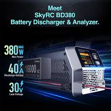SKYRC BD380 380W Battery Discharger with Real-Time Data image 1