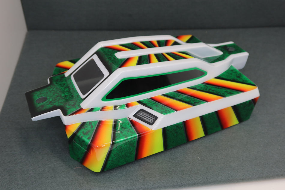 Ron's Reserve Series Custom Airbrush Painted Body Associated RC8B4.1E 1/8 Buggy