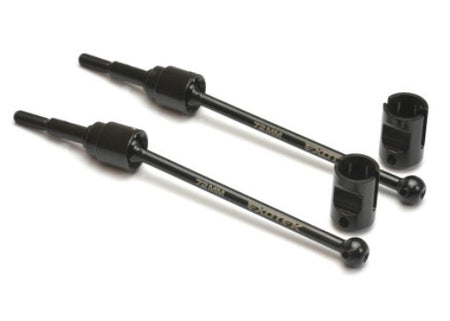 Exotek Traxxas Slash 4x4 (4wd) RALLY HD Steel CVD Front Axle + Cups Set 2131 image 0