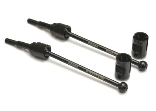 Exotek Traxxas Slash 4x4 (4wd) RALLY HD Steel CVD Front Axle + Cups Set 2131 image 0