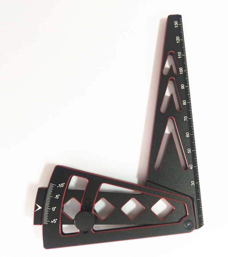 Rotor Ron Ultra Aluminum Camber Gauge for 1/10 Scale RC Vehicles image 0