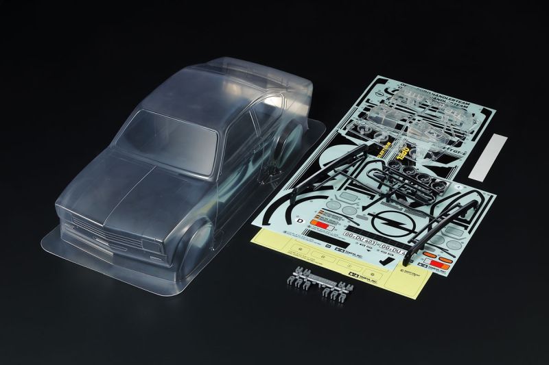 Tamiya 1/10 Scale R/C Opel Kadett GT/E Body Parts Set MB-01 TAM51727 51727 image 1