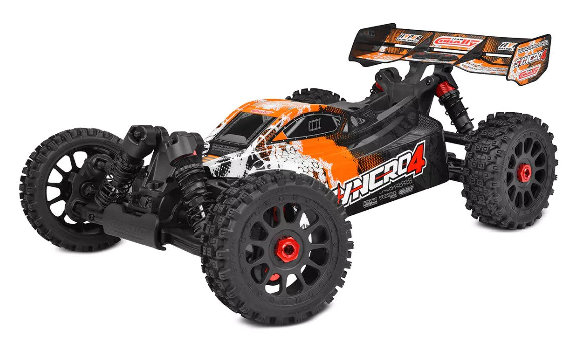 Team Corally Syncro-4 1/8 Scale 4S Brushless Off Road Buggy RTR Orange 00287-O image 1
