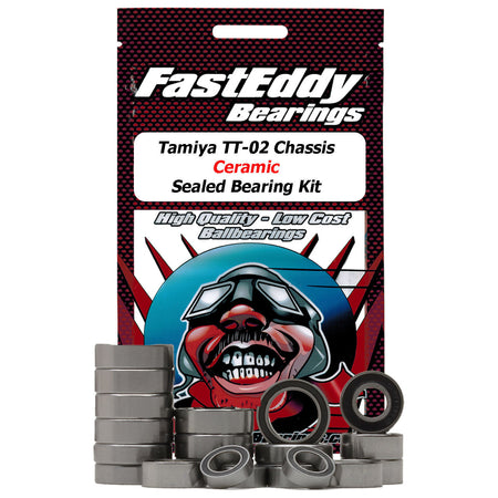 Ceramic Bearing Kit for Tamiya TT-02 Chassis Fast Eddy TFE5477 image 0