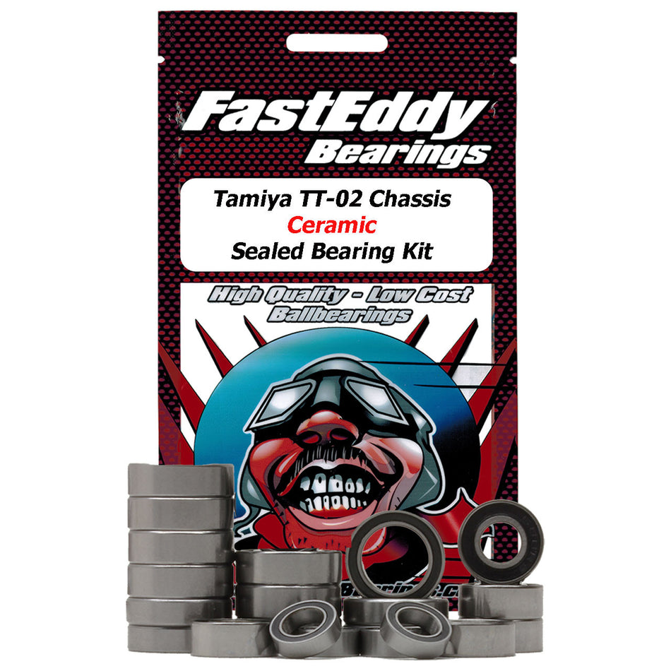 Ceramic Bearing Kit for Tamiya TT-02 Chassis Fast Eddy TFE5477 image 0