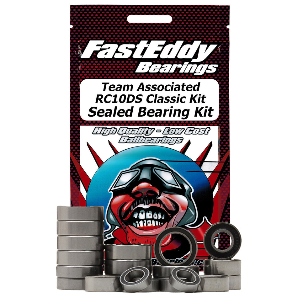 Fast Eddy Sealed Bearing Kit for Team Associated RC10DS Classic Kit TFE9374 image 0