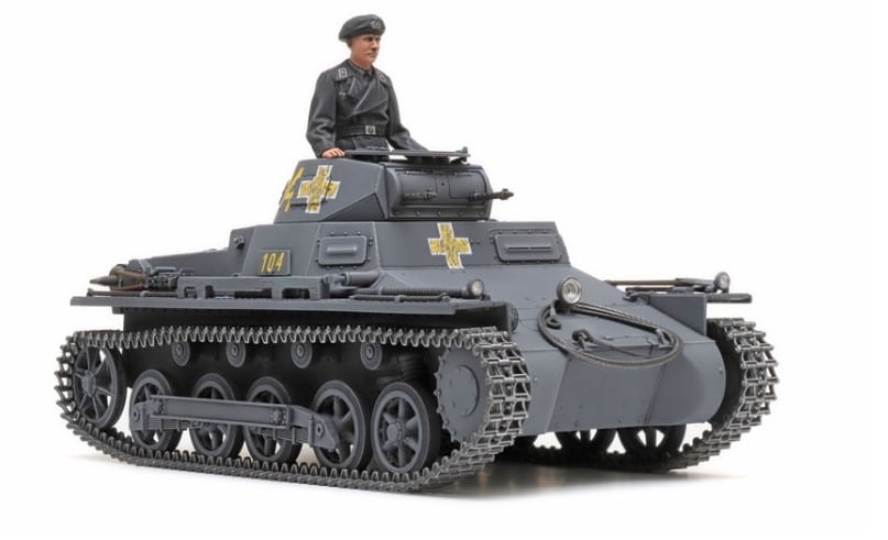 Tamiya 1/35 Scale German Tank Panzerkampfwagen Ausf.B Plastic Model Kit 35388 image 0