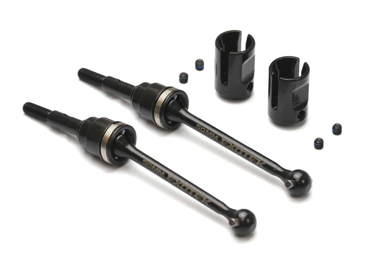 Exotek Traxxas Mini Maxx HD Steel CVD Axle Set of 2 (front or rear) 50mm 2318 image 0