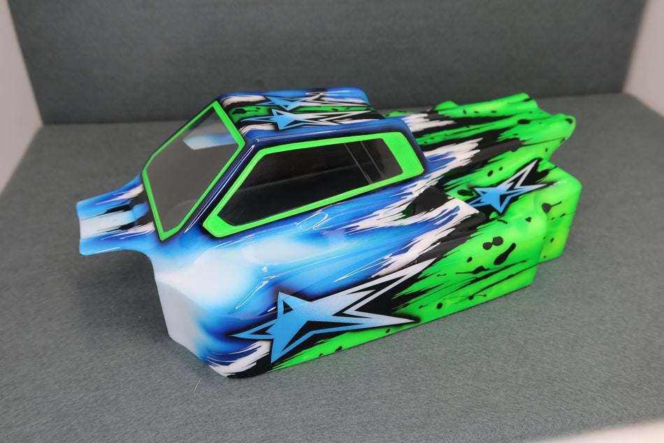 Ron's Reserve Series Custom Airbrush Painted Body RC8B4E RC8B4.1e RC8B4.2e Buggy