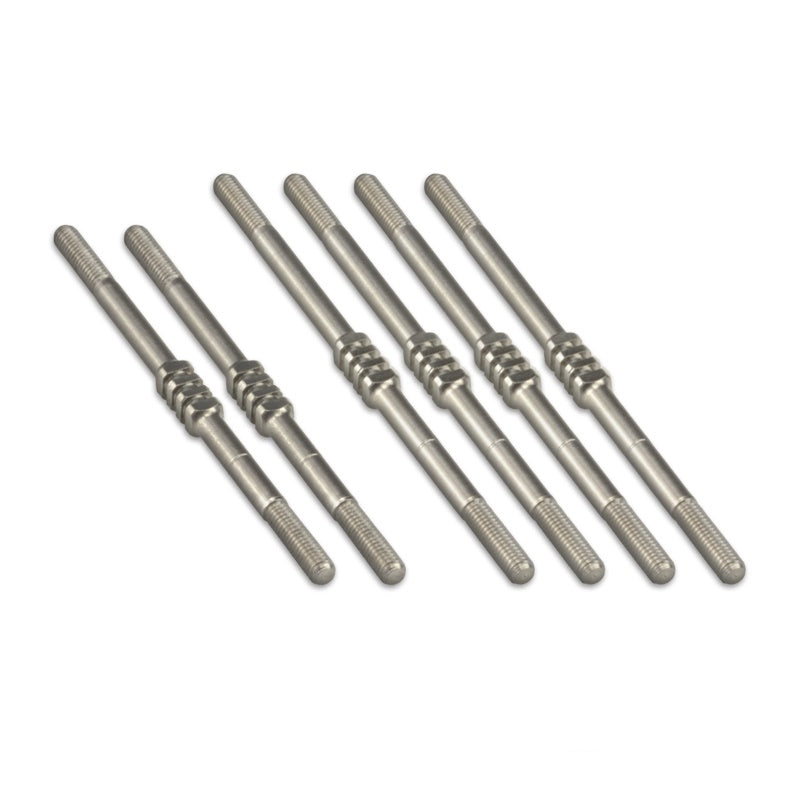 Jconcepts Fin Turnbuckle Kit (6pc) for Associated T6.2 &amp; SC6.2 2416 image 0