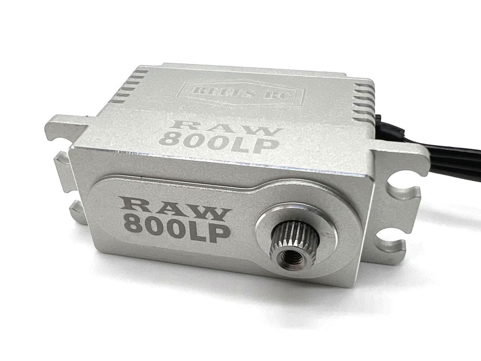 Reefs RC RAW 800 LP (Low Profile) Silver Digital Servo Waterproof REEFS147 image 0