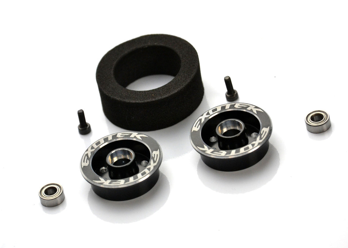 Exotek Racing Pro Wheelie Bar Wheel Replacement w/Bearings 2216 image 0
