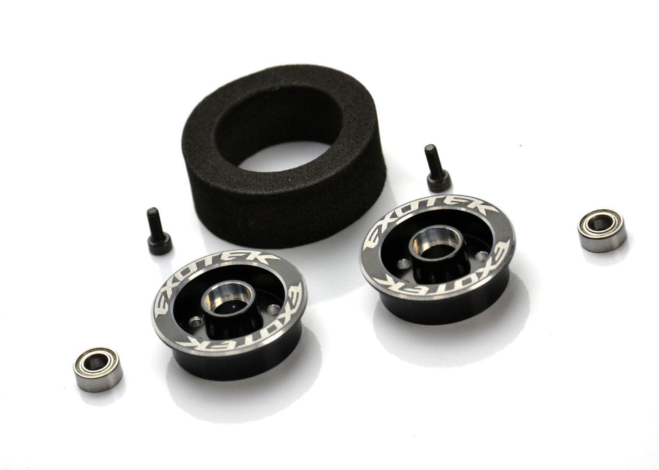 Exotek Racing Pro Wheelie Bar Wheel Replacement w/Bearings 2216 image 0