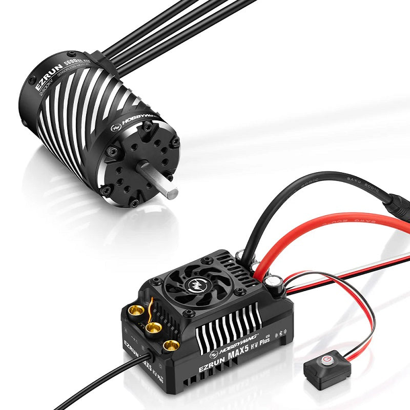 Hobbywing Ezrun Max5 HV Plus G2 ESC + 5690SL 2400KV G2 Motor Combo 38010611
