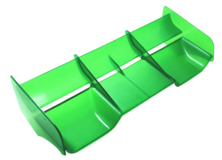 Rear Wing for RC 1/8 Buggy or 1/8 Truggy Green image 0