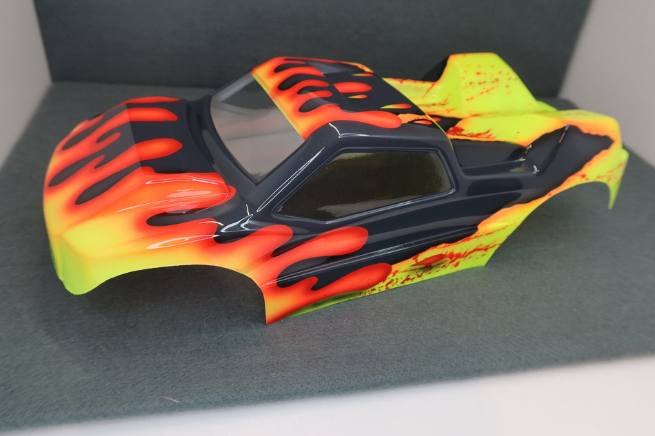 Ron's Reserve Custom Airbrush Painted Body Associated T7 T6.4 or TLR 22X-T Truck