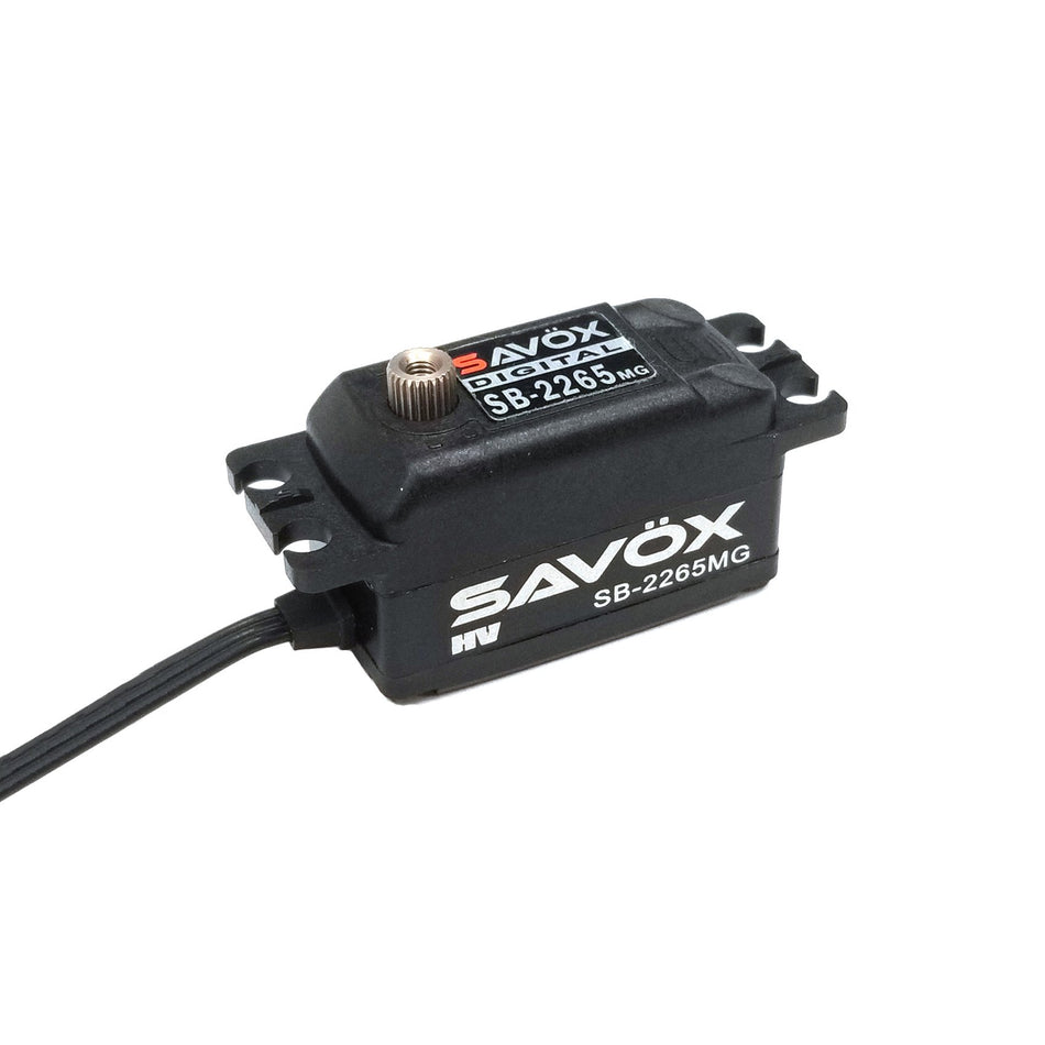 Savox SC-2265MG Black Edition Low Profile High Speed Digital Servo SAVSB2265MG-BE image 0