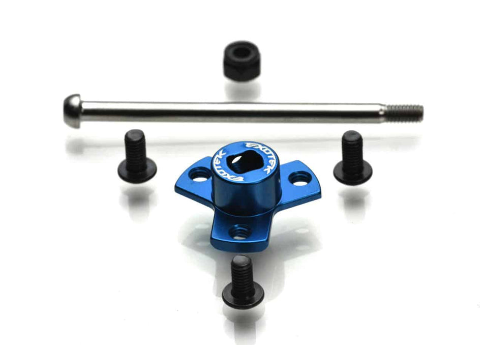 Exotek Associated B7 B7d Locked Spur Mount w/Titanium Bolt For Stock B7 2227 image 0
