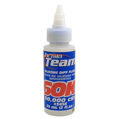 Team Associated Factory Team 60,000wt (cst) Silicone Diff Fluid 2oz ASC5458 5458 image 0