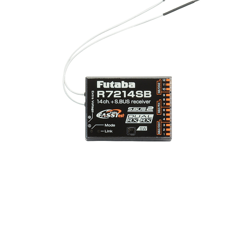 Futaba R7214SB 2.4GHz 14CH FASSTest/FASST Receiver FUT01102398-3 01102398-3 image 0