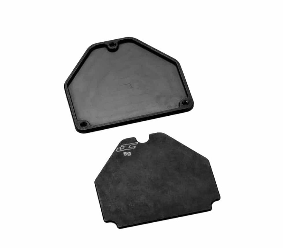 Jconcepts Steel Servo Weight Plate Set of 2 for Associated B7 &amp; B7D Buggy5192S JCO5192S image 0