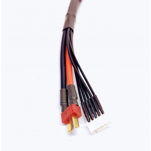 24in (2 foot) Dean's 4s LiPo Balance Charging Leads – Harness image 2