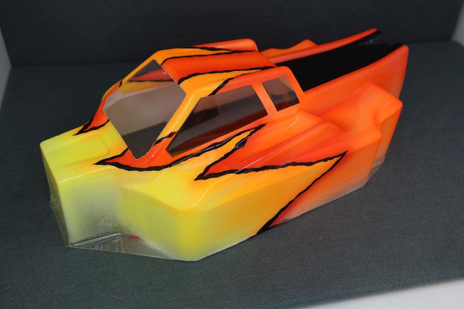 New Custom Airbrush Painted Body for Associated RC8B4E RE8B4.1E 1/8th Scale Buggy