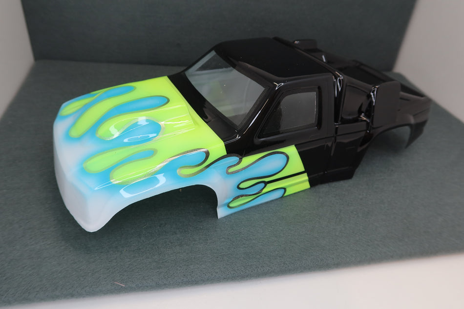 Ron's Reserve Custom Airbrush Painted Body Team Associated RC10T Stadium Truck