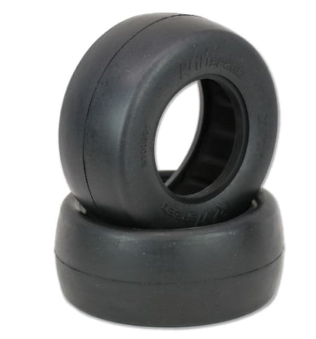 Raw Speed Yellow Soft Long Wear SC No Prep Drag Slick Tires w/inserts 100501SLB image 0