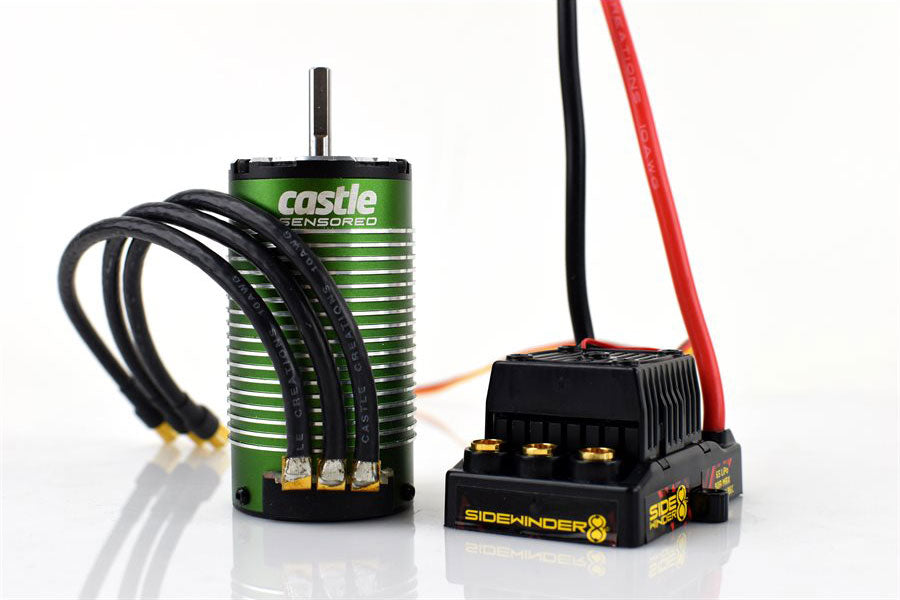 Castle Sidewinder 8th Scale ESC &amp; 1515 V2 2200kv Motor Combo 010-0139-02 image 0