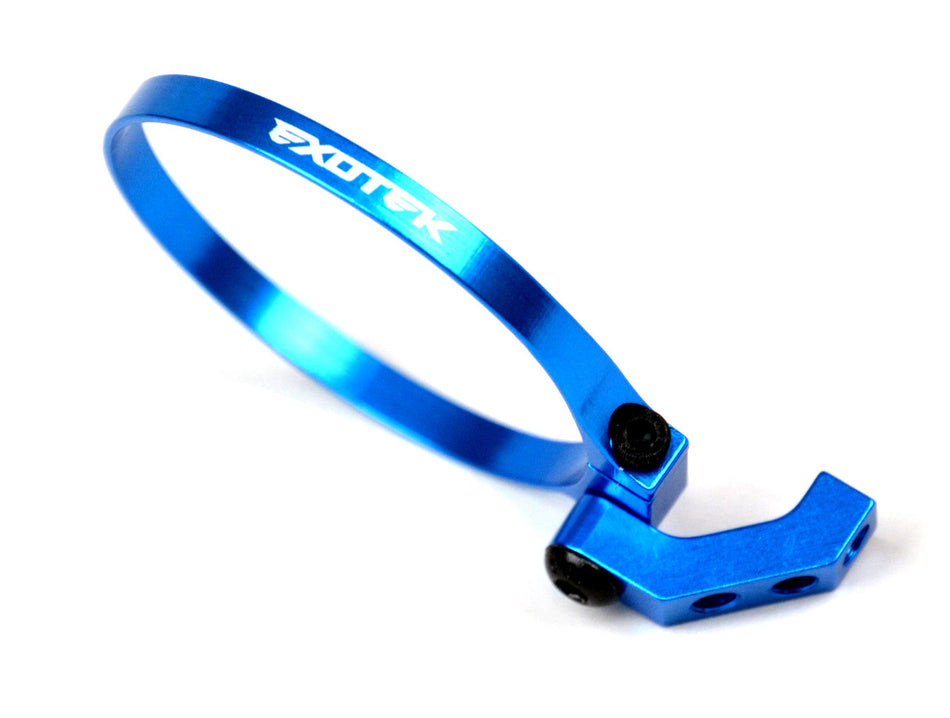 Exotek Angled Lightweight Clamp-On Fan Mount EXO1718BLU 1718BLU image 0