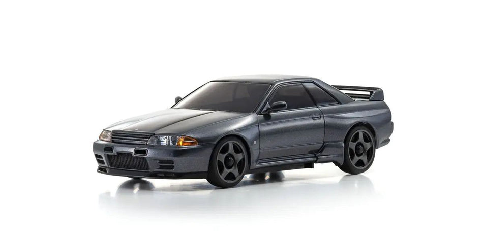 Kyosho Nissan Skyline GT-R Nismo Gun Metallic R32 Mini-Z Autoscale Body MZP469GM image 0