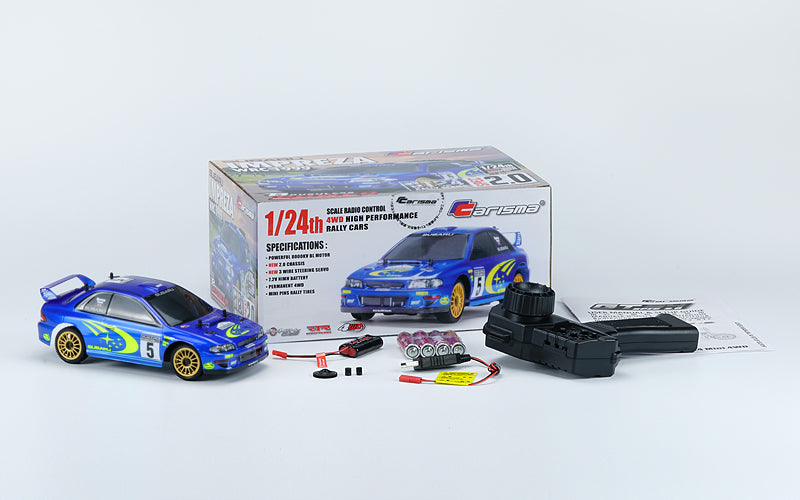Carisma Subaru Impreza WRC 1999 GT24 2.0 1/24 Scale 4WD Brushless Car RTR 91768 image 0