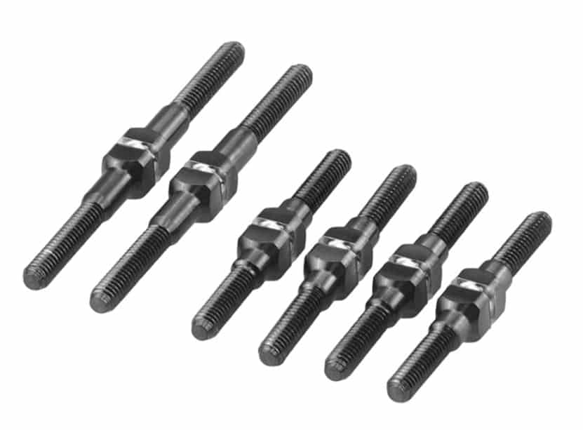 Jconcepts Mini-T 2.0 &amp; Mini-B Fin Titanium 6pc Turnbuckle Set JCO2975 2975 image 0