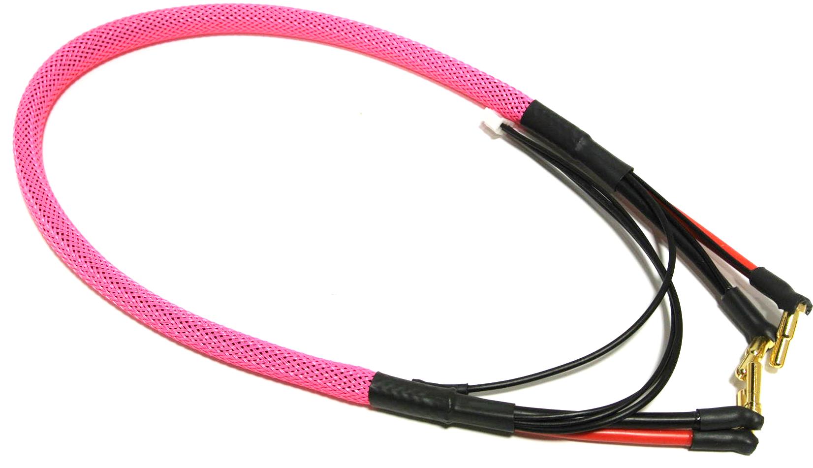 24in (2 foot) 1s &amp; 2s LiPo Charging Cable Leads - Harness 4mm/5mm Bullets (Colors) image 9