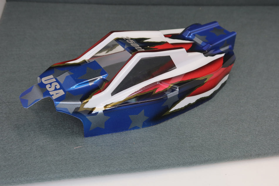 Ron's Reserve Custom Airbrush Painted Body XRAY XB2 2025/2026 '25/'26 2wd Buggy