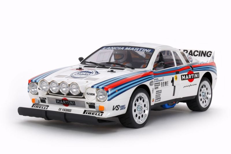 Tamiya Lancia 037 1/10 4WD Electric Rally Car Kit (TA-02S) 58654 TAM58654 image 0