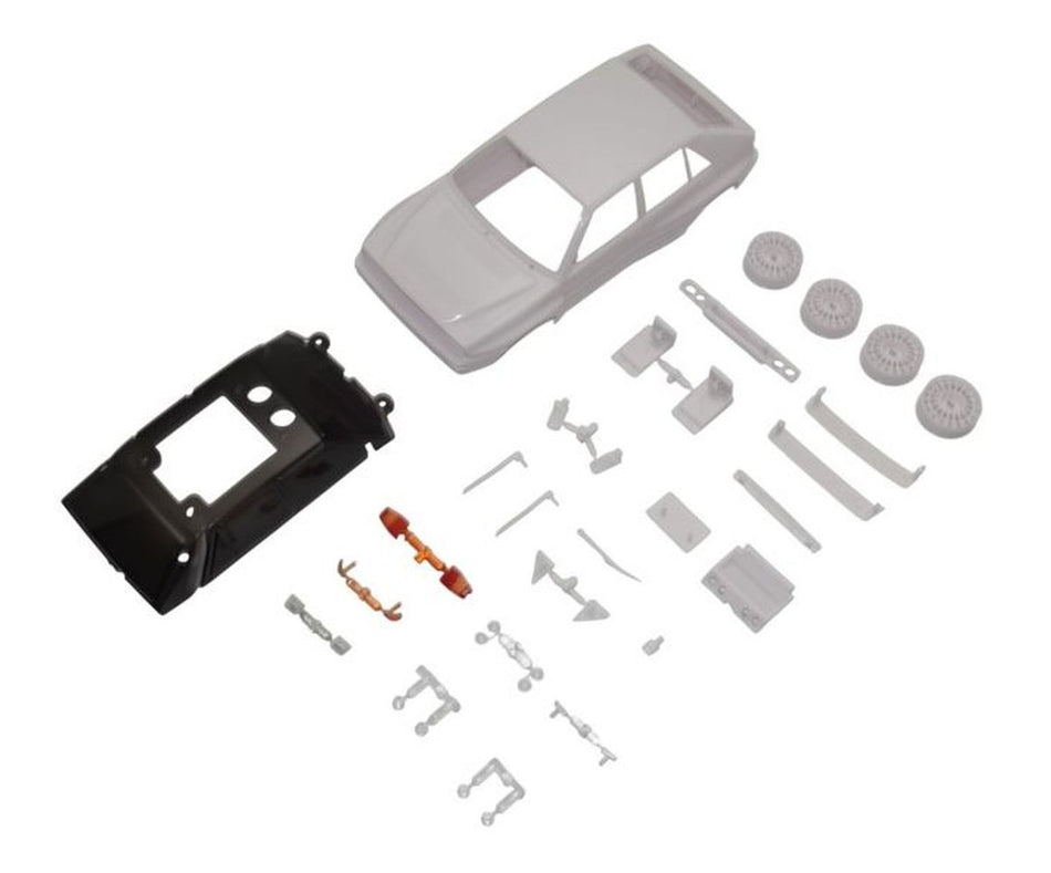 Kyosho 1992 Lancia Delta White Body Set with Rims Mini Z Body Set MZN237
