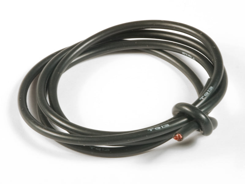TQ Wire 13 Gauge Super Flexible Wire- Black 3' TQW1331 image 0