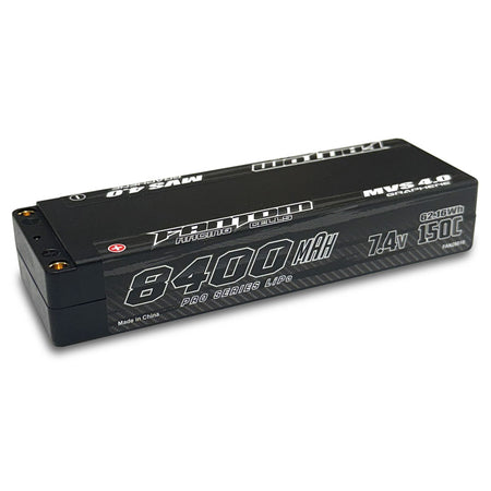 Fantom 8400mAh 150C 7.4v (2S) 2-Cell MVS 4.0 Graphene Pro Serie LiPo FAN26010 image 0