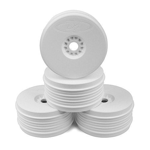 DE Racing SpeedLine Plus Wheels for 1/8 Buggy White DER-PSB-8W image 0