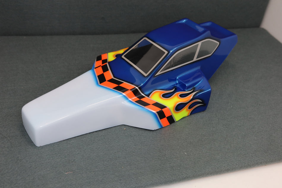 Ron's Reserve Series Custom Airbrush Painted Body for Team Associated RC10 Buggy