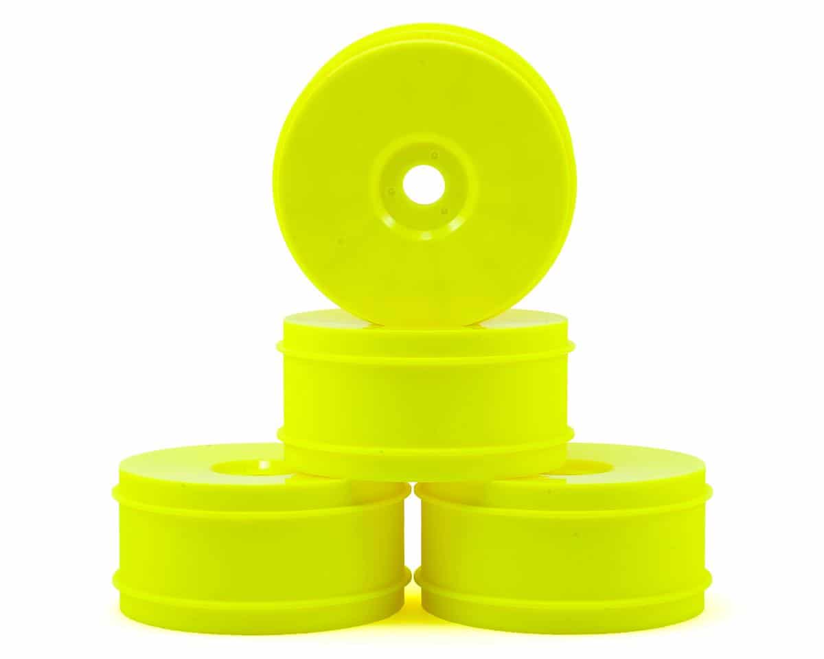 Raw Speed 1/8 Truggy Wheels Yellow (4pc) 180702Y image 0