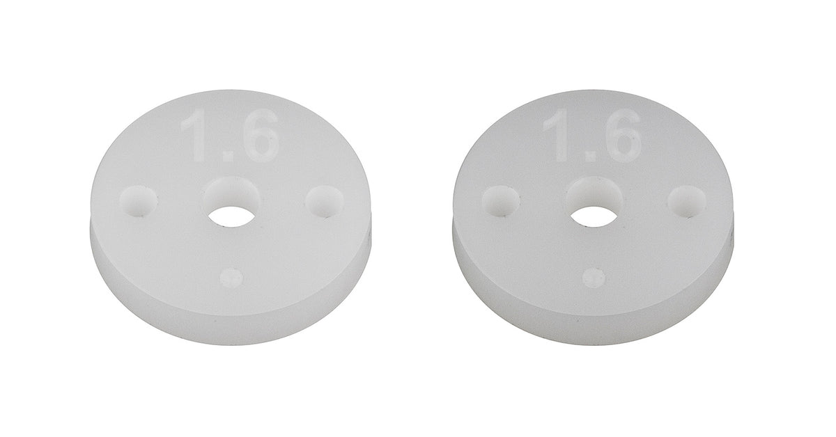 Team Associated 13mm Shock Pistons 2.5mm 2x1.6 B6.4 B6.4D Buggy ASC91932 91932 image 0
