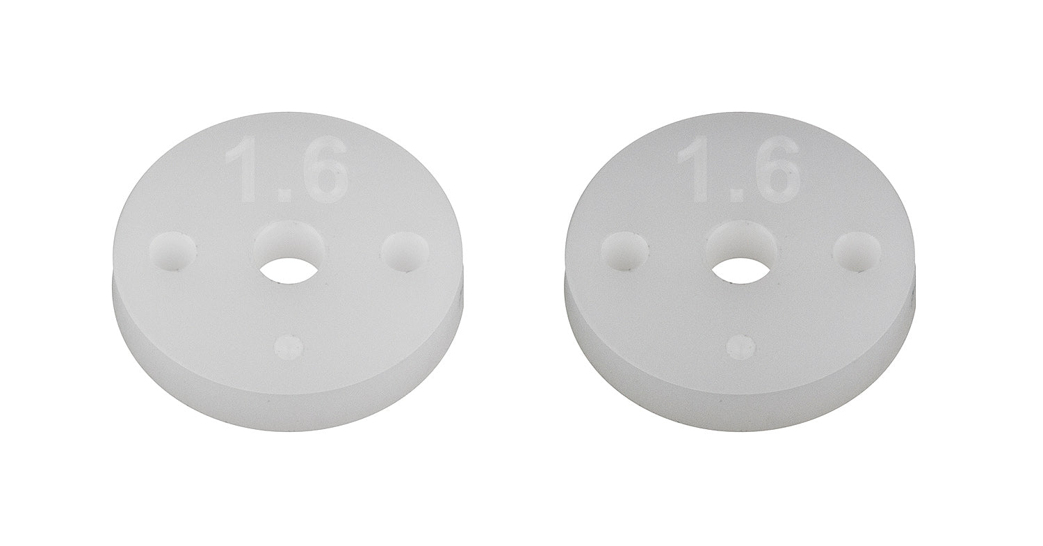 Team Associated 13mm Shock Pistons 2.5mm 2x1.6 B6.4 B6.4D Buggy ASC91932 91932 image 0